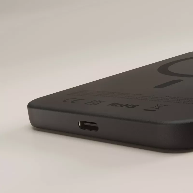 ZENS Pro 2 Semi Solid State Powerbank - Magnētiskais ārējais akumulators 10000 mAh saderīgs ar MagSafe un Qi2.2 25 W (melns)