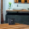 Viedais temperatūras un mitruma sensors Shelly BLU H&T ZB Black