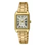 CASIO LTP-V007G-9BUDF sieviešu analogais pulkstenis, zelta