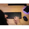 A4Tech Fstyler FBK27C bezvadu mehāniskā spēļu tastatūra, melna