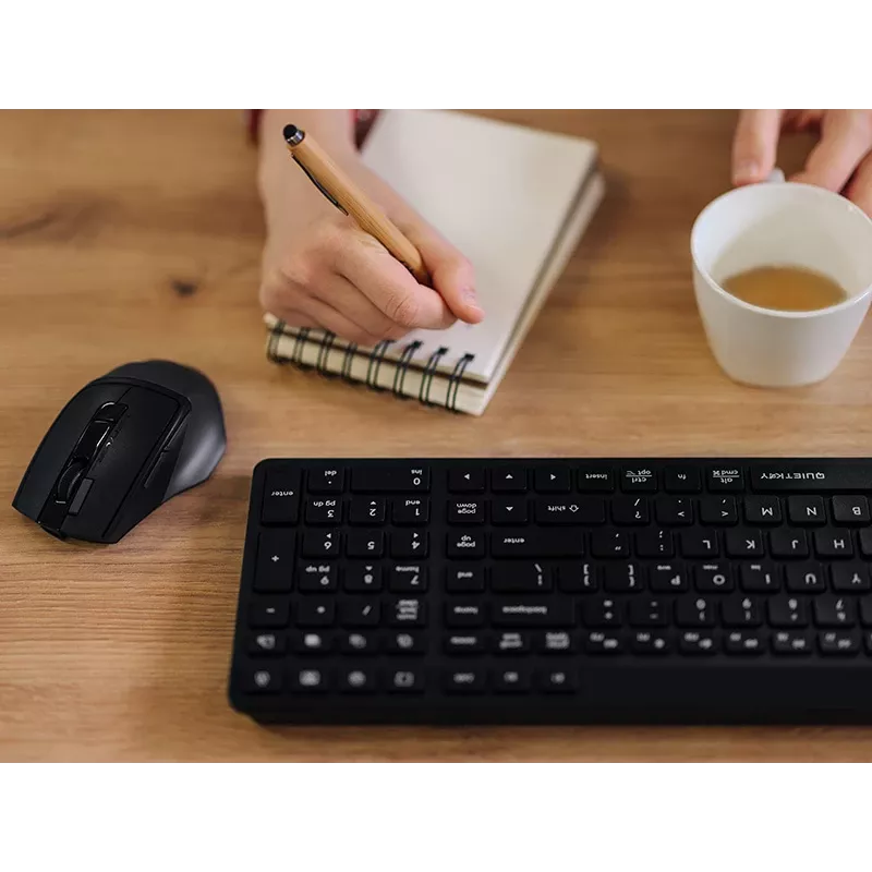 A4Tech Fstyler FBK27C bezvadu mehāniskā spēļu tastatūra, melna