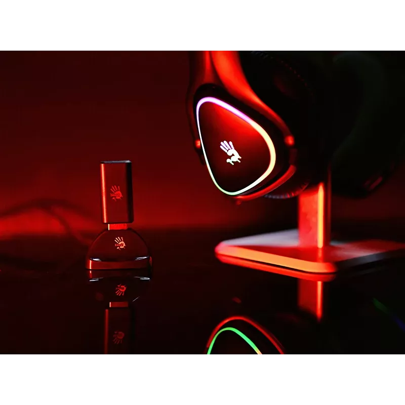 A4Tech 47751 Bloody MR710 RGB Gaming bezvadu austiņas, melnas
