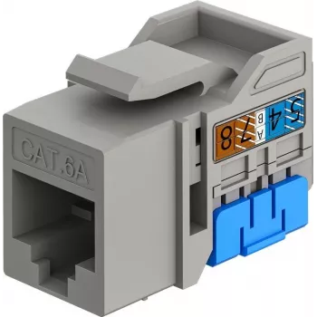 Goobay Keystone modulis RJ45 CAT 6A, UTP, plāns un īss (77951)