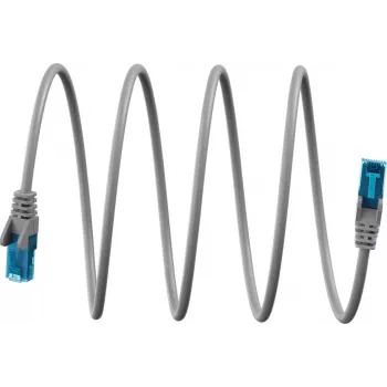 Goobay Ultra-Flexible CAT 6A komutācijas kabelis U/UTP, pelēks (79242)