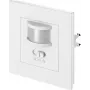 Motion Detector, white, white - for flush wall mou