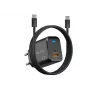 Sienas lādētājs USB-A USB-C PD 45W + kabelis