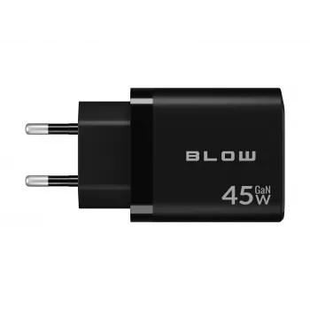 Sienas lādētājs USB-A USB-C PD 45W + kabelis