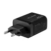 Sienas lādētājs USB-A USB-C PD 45W + kabelis