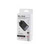 Sienas lādētājs USB-A USB-C PD 45W + kabelis