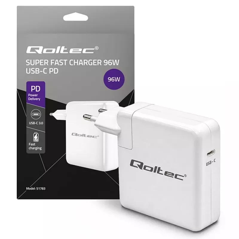 Lādētājs USB-C 96W 5V 20V 3A 4.8A