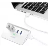 Centrmezgls CB-H5 USB alumīnijs | 4xUSB 3.0 | 5Gbps