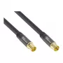 Good Connections TV antenas kabelis SmartFLEX melns 1 m