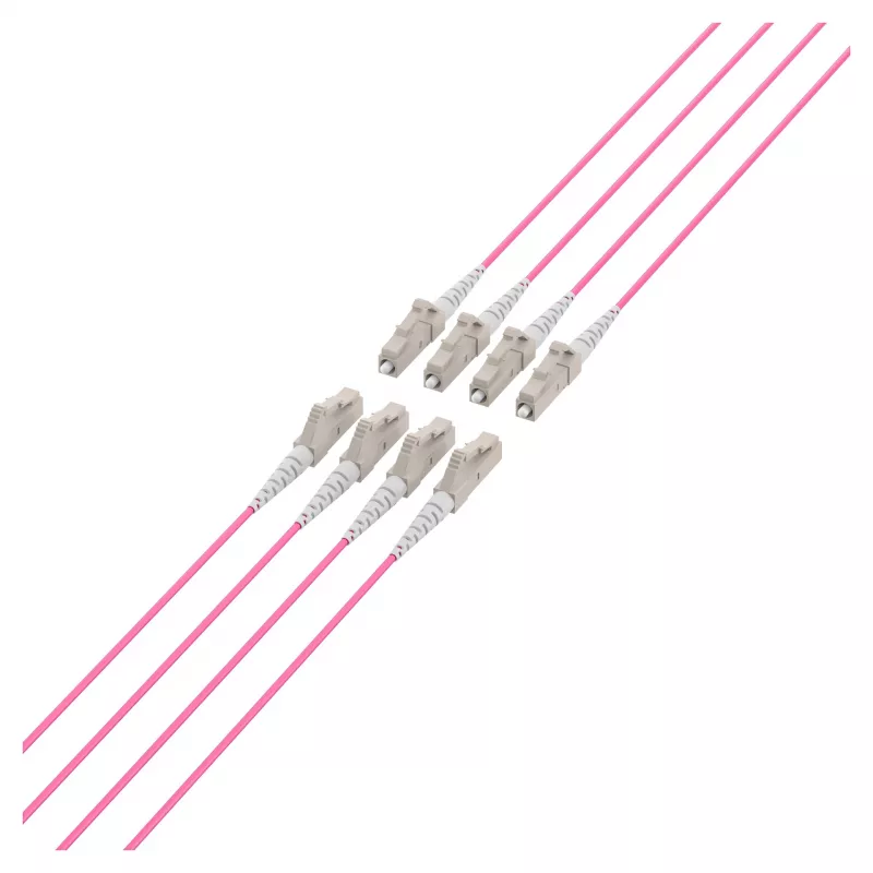 EFB Trunk kabelis U-DQ(ZN)BH OM4 8G (1x8) LC-LC 120m Dca LSZH