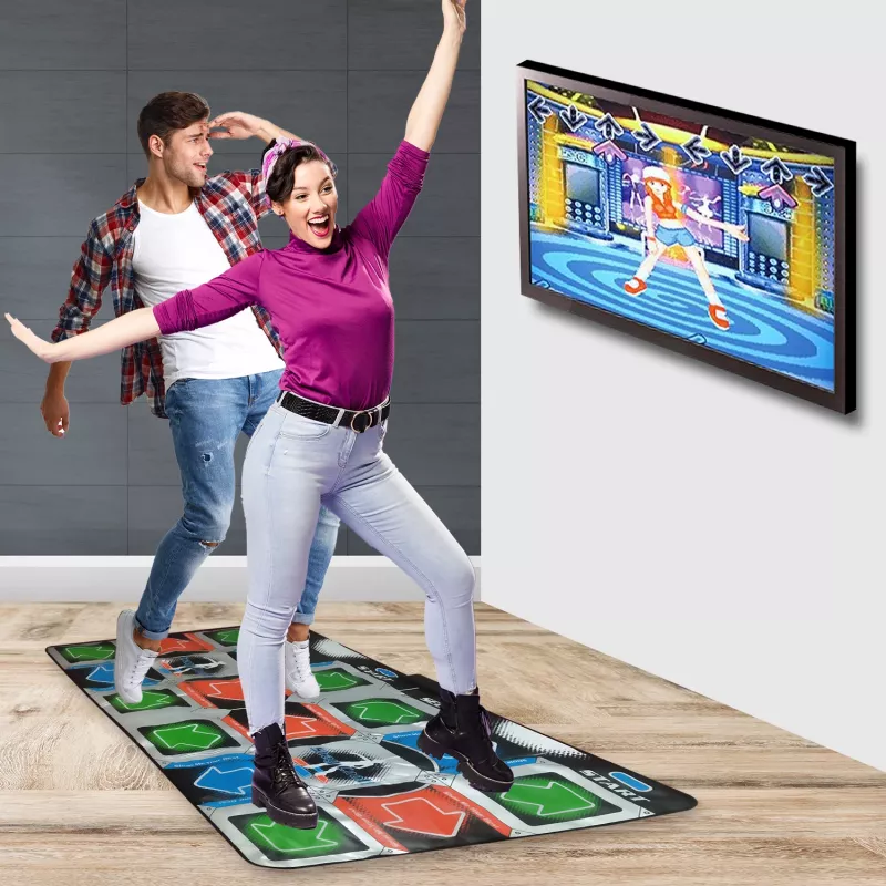 Mad Monkey Retro Dance Matte 2 spēlētājiem 110 dziesmas