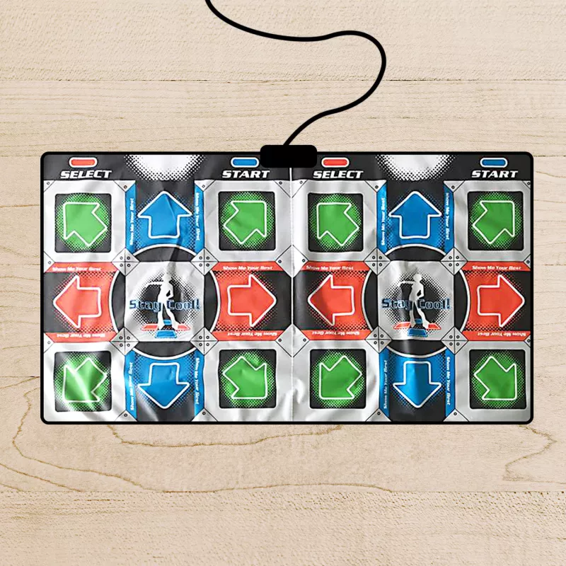 Mad Monkey Retro Dance Matte 2 spēlētājiem 110 dziesmas
