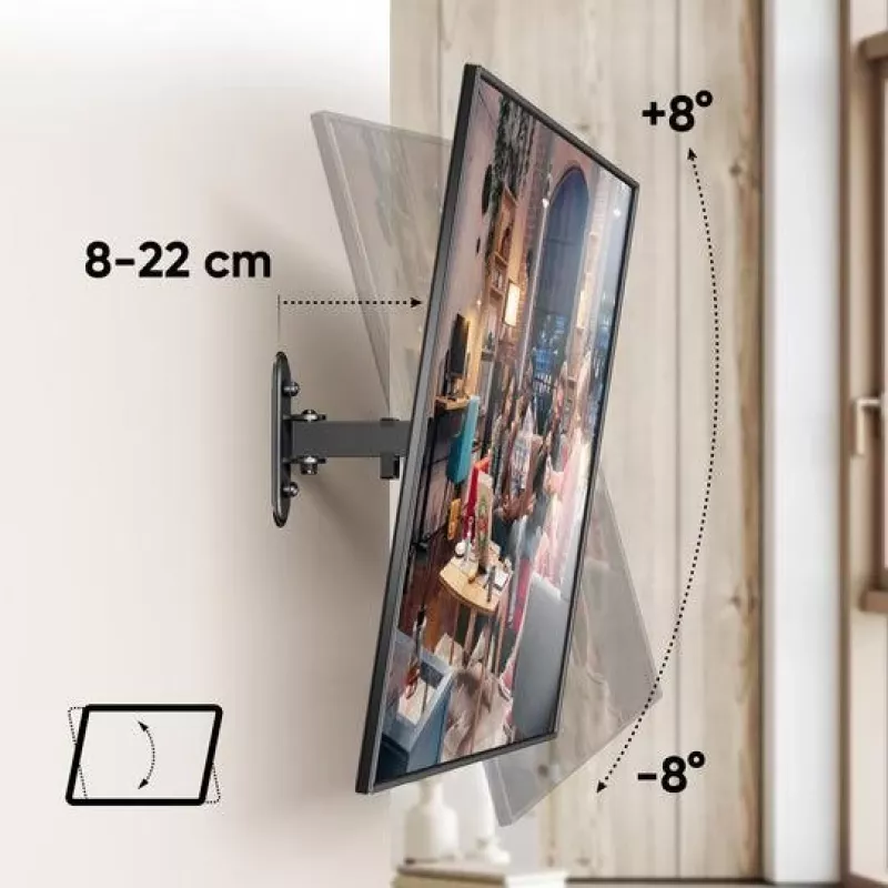 TV Set Accessory Wall Mount /10-35/Melns R2-B Onkron