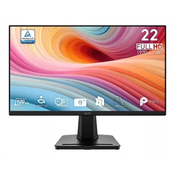 Monitor PRO MP225 E12VL 21.45 collas/FHD/FLAT/120Hz/Melns