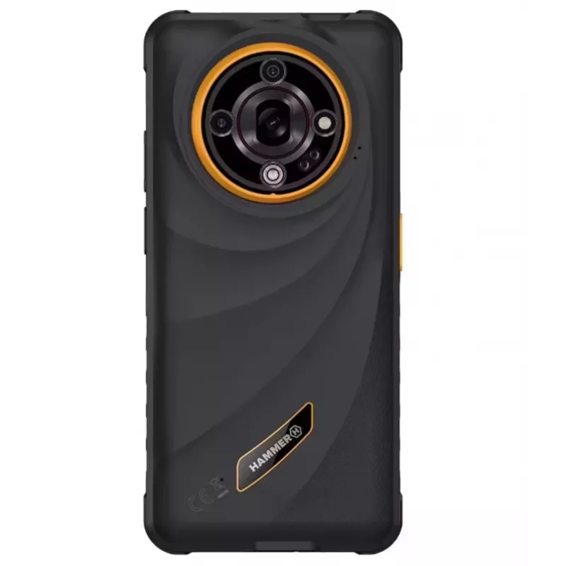 Hammer Iron 6 | Oranžs | 6,56 collas | IPS | 1612 x 720 pikseļi | Mediatek | Dimensity 6300 | Iekšējā RAM 6 GB | 128 GB | microSD | Divas SIM | 4G | 5G | Galvenās kameras izšķirtspēja 64 MP | A