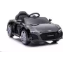 ar akumulatoru darbināms auto Audi R8 Lift A300 LED gaismas Tālvadība BALTS