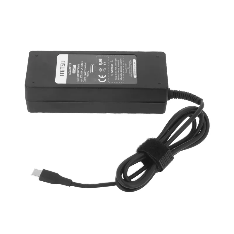 Klēpjdatora lādētājs 90W USB-C 5V-9V-12V-15V/3A, 20V/4.5A PD
