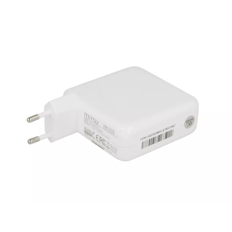 Laptop lādētāja barošanas bloks 67W USB-C 5V-9V-12V-15V/3A, 20V/3.35A PD
