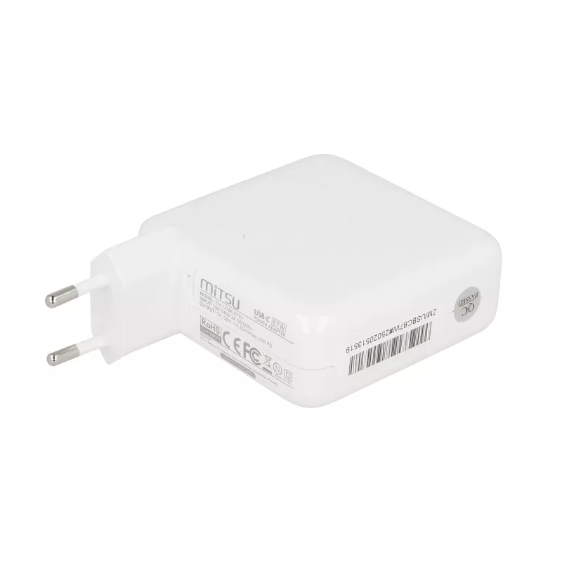 Laptop lādētāja barošanas bloks 87W USB-C 5V-9V-12V-15V/3A, 20V/3.25A, 20.2V/4.3A PD