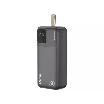 Tracer 47824 Prime-V3 30000mAh QC22.5W+PD20W Power Bank, Melns