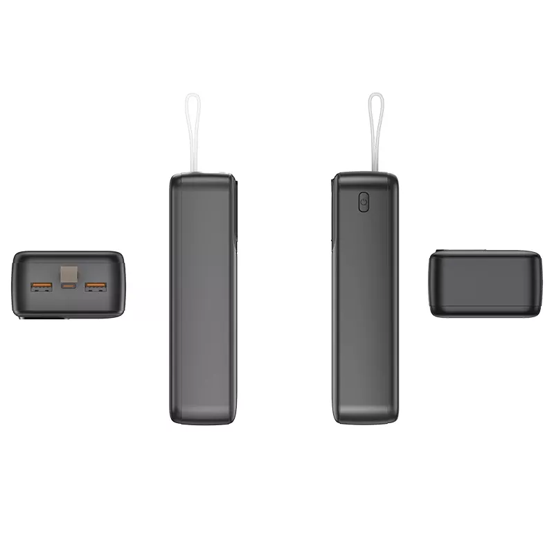 Tracer 47824 Prime-V3 30000mAh QC22.5W+PD20W Power Bank, Melns