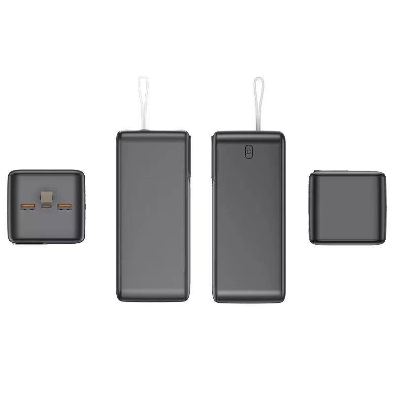 Tracer 47825 Prime-V5 50000mAh QC22.5W+PD20W Power Bank, Melns