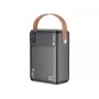 Tracer 47826 Prime-V8 80000mAh QC22.5W+PD20W Power Bank, Melns