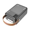 Tracer 47826 Prime-V8 80000mAh QC22.5W+PD20W Power Bank, Melns