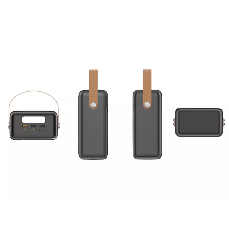 Tracer 47826 Prime-V8 80000mAh QC22.5W+PD20W Power Bank, Melns