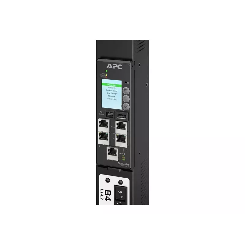 APC NetShelter Rack PDU Advanced - Gen 2 - strāvas sadales bloks (plaukts - piestiprināms statīvā)