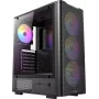 ANTEC VX-310 ARGB ATX, Micro-ATX , ITX Mid Tower spēļu datora korpuss, melns (0-761345-10232-2)