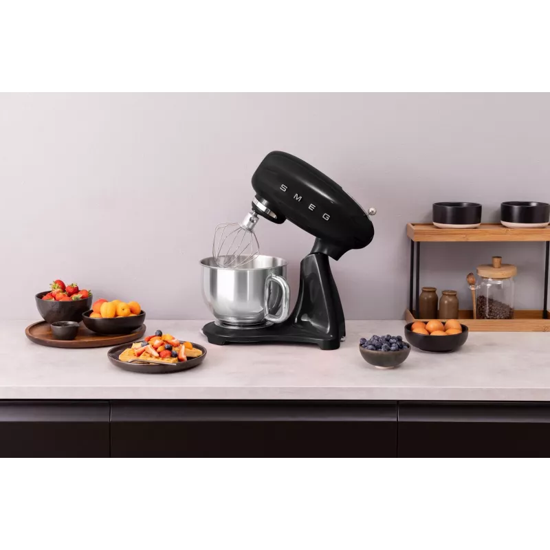 Smeg virtuves iekārta SMF05BLEU, 4,8 L, 1000 W, melna