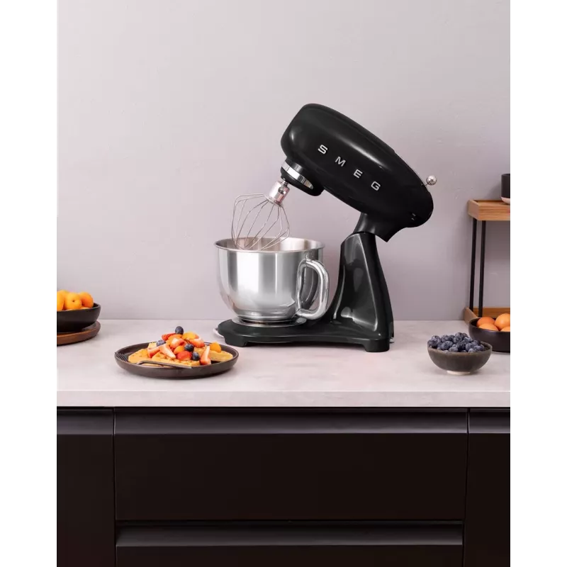 Smeg virtuves iekārta SMF05BLEU, 4,8 L, 1000 W, melna