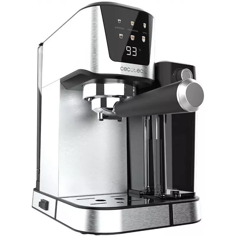 Cecotec kafijas automāts | Power Espresso 20 Cream | Sūkņa spiediens 20 bāri | Iebūvēts piena putotājs | Pusautomātisks | 1350 W