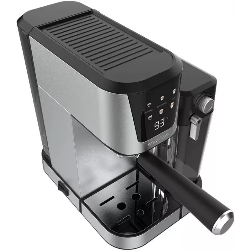Cecotec kafijas automāts | Power Espresso 20 Cream | Sūkņa spiediens 20 bāri | Iebūvēts piena putotājs | Pusautomātisks | 1350 W