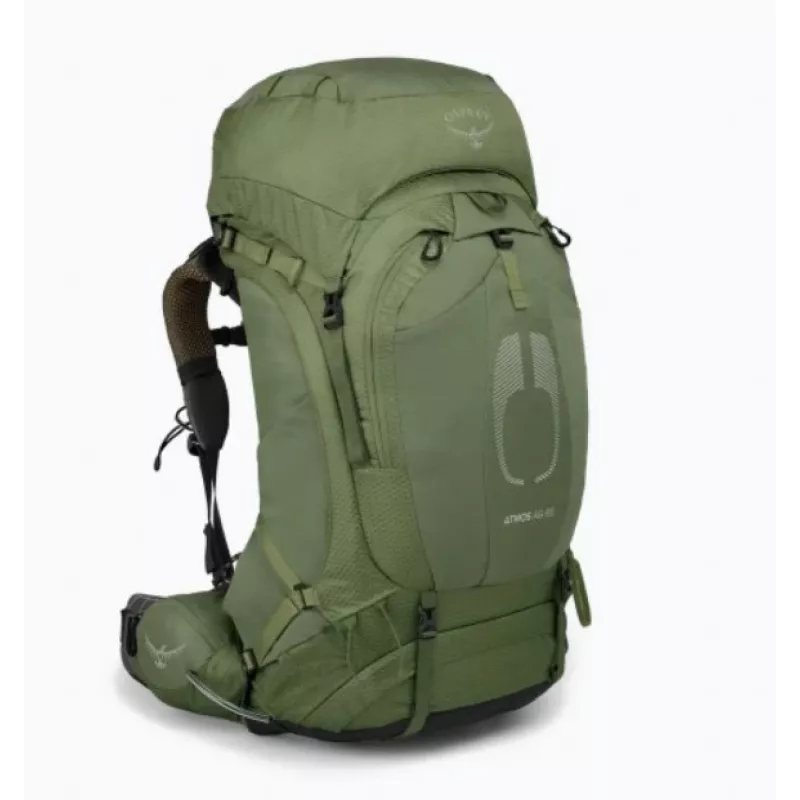 Pārgājienu mugursoma Osprey Atmos AG 65 zaļa L/XL