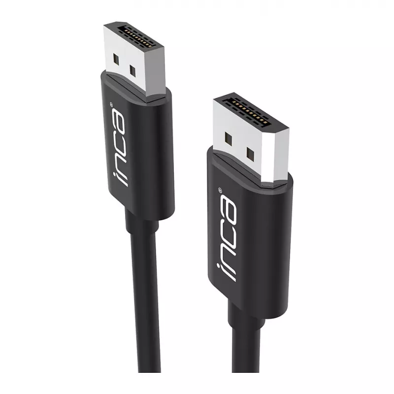 INCA DisplayPort kabelis IDPD-20 DP > DP; 4K60Hz; 2,0 m mazumtirdzniecības iepakojumā