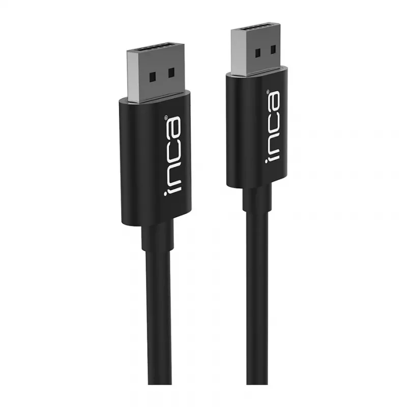 INCA DisplayPort kabelis IDPD-20 DP > DP; 4K60Hz; 2,0 m mazumtirdzniecības iepakojumā