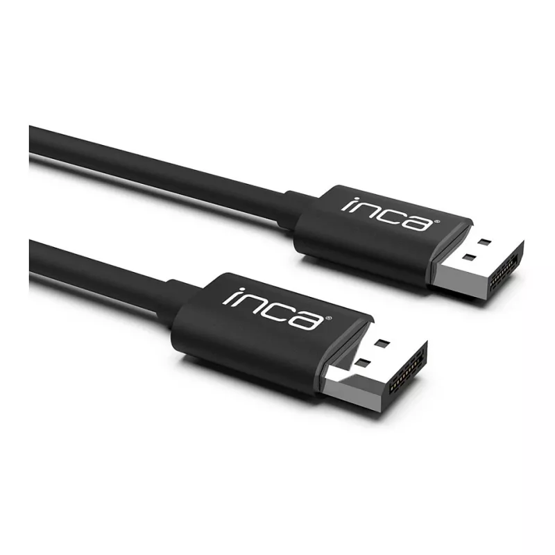 INCA DisplayPort kabelis IDPD-20 DP > DP; 4K60Hz; 2,0 m mazumtirdzniecības iepakojumā