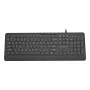 Multivides tastatūra USB CYRILL/Melns KB-MCH-05-CYRL Gembird