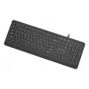 Multivides tastatūra USB CYRILL/Melns KB-MCH-05-CYRL Gembird