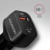 AXAGON PWC-PQ38 38W automašīnas lādētājs 2x ports USB-A+C