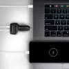 AXAGON PWC-PQ38 38W automašīnas lādētājs 2x ports USB-A+C