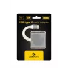 Gembird A-CM-HDMIF-02-SG USB grafikas adapteris 3840 x 2160 pikseļi Pelēks