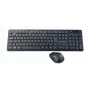 Gembird KBS-WCH-03 bezvadu tastatūras un peles komplekts, melns