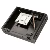Akasa Euler S Fanless Thin-Mini-ITX Enclosure, OEM - Melns