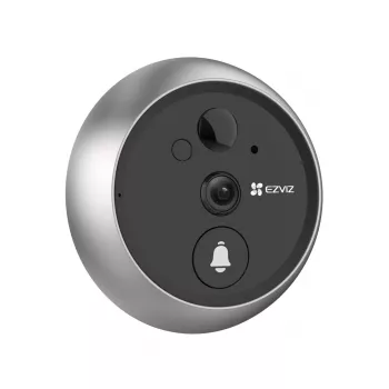 EZVIZ DP2 2K video domofons 3 MP 10,9 cm (4,3) sudraba